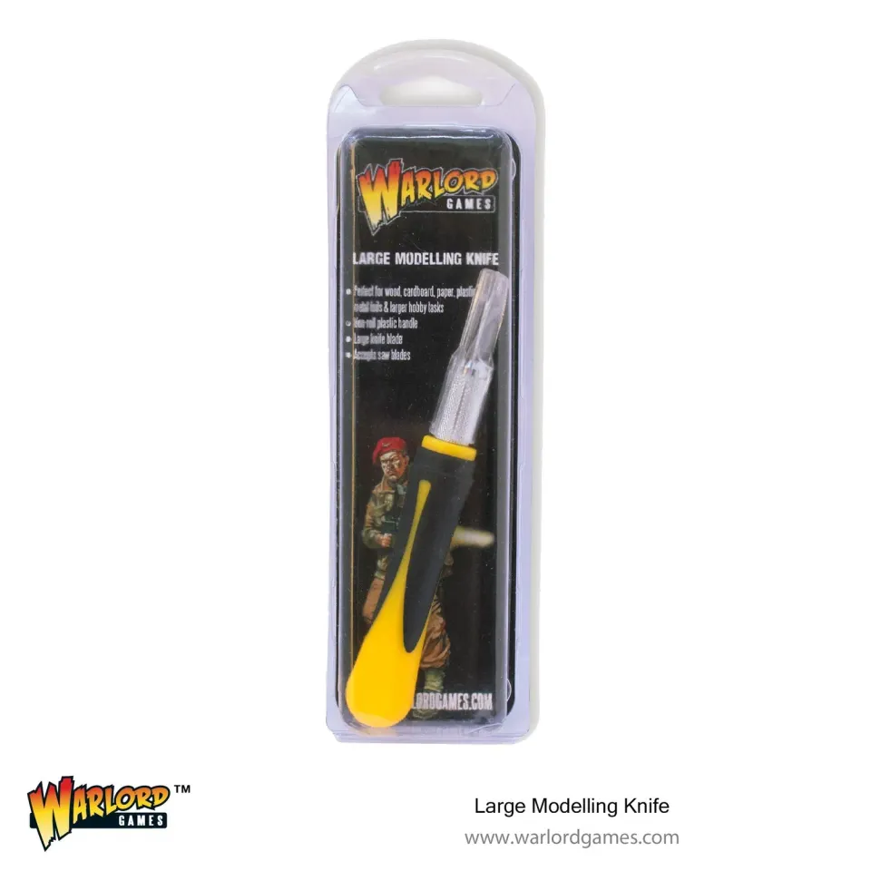 Warlord Large Modelling Knife couteau de modélisme lame large