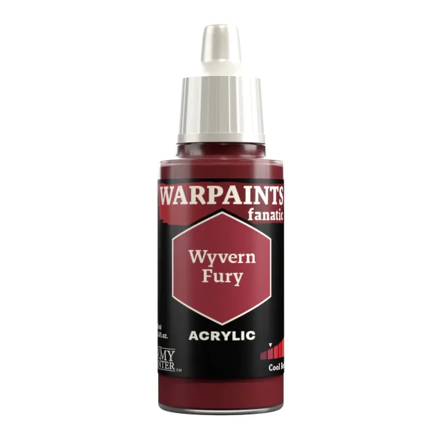 Army Painter Warpaints Fanatic Wyvern Fury peinture rouge 18 ml couvrante