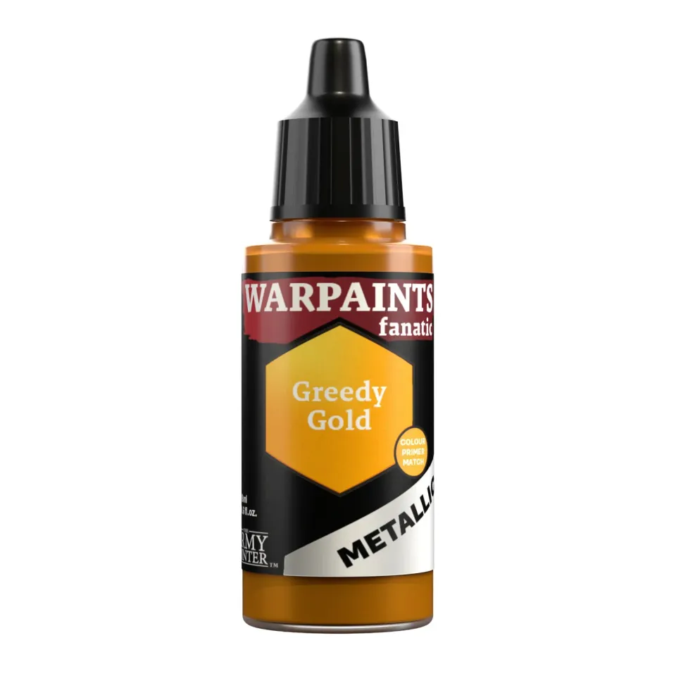 Army Painter Warpaints Fanatic Metallic Greedy Gold peinture or 18 ml