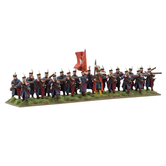 Bolt Action Pike & Shotte Hajduks Regiment figurines 20 métal avec commandement
