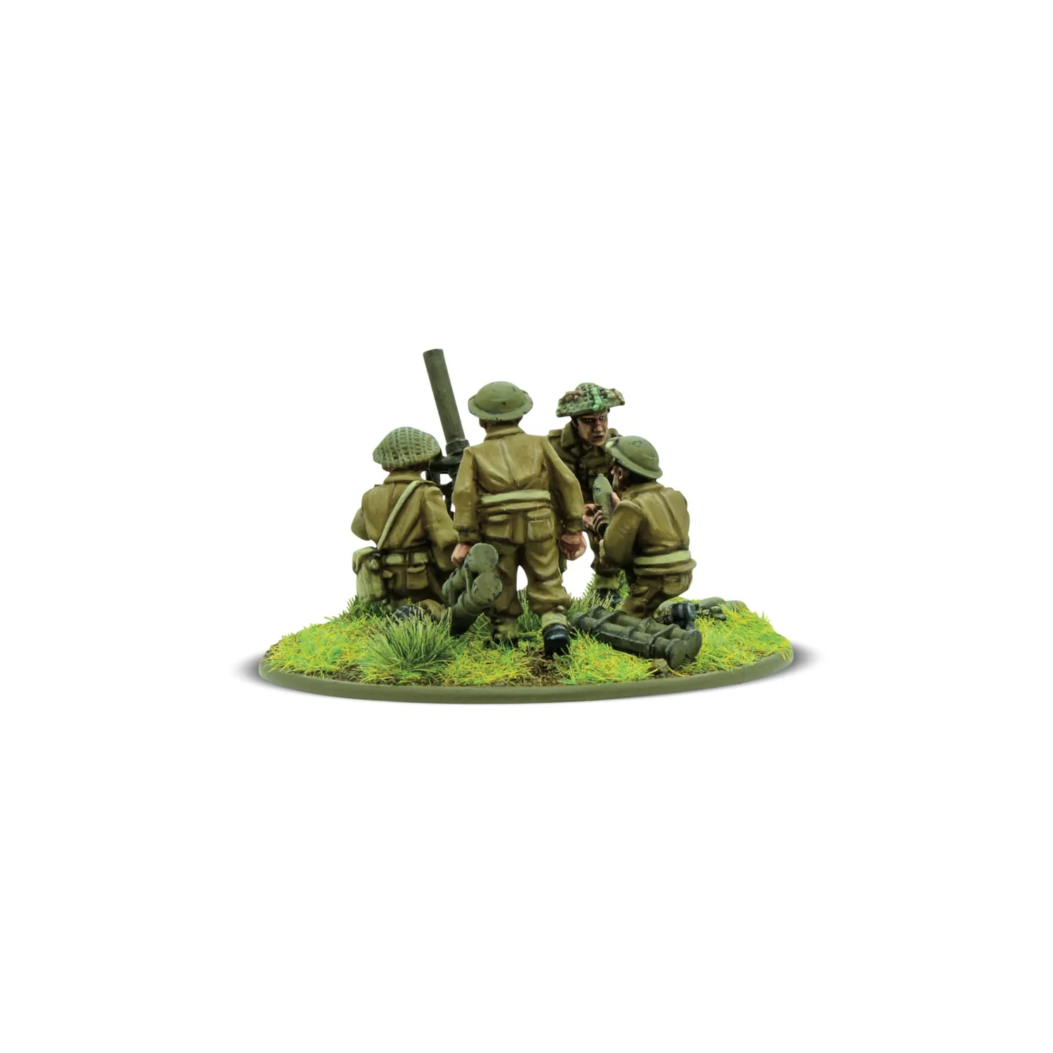 Bolt Action British Army mortier lourd 4.2 inch figurine métal