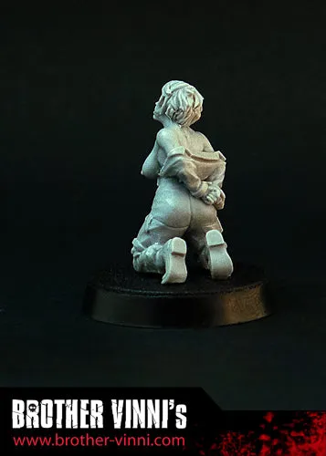 Brother Vinni Female Reporter figurine résine 28mm