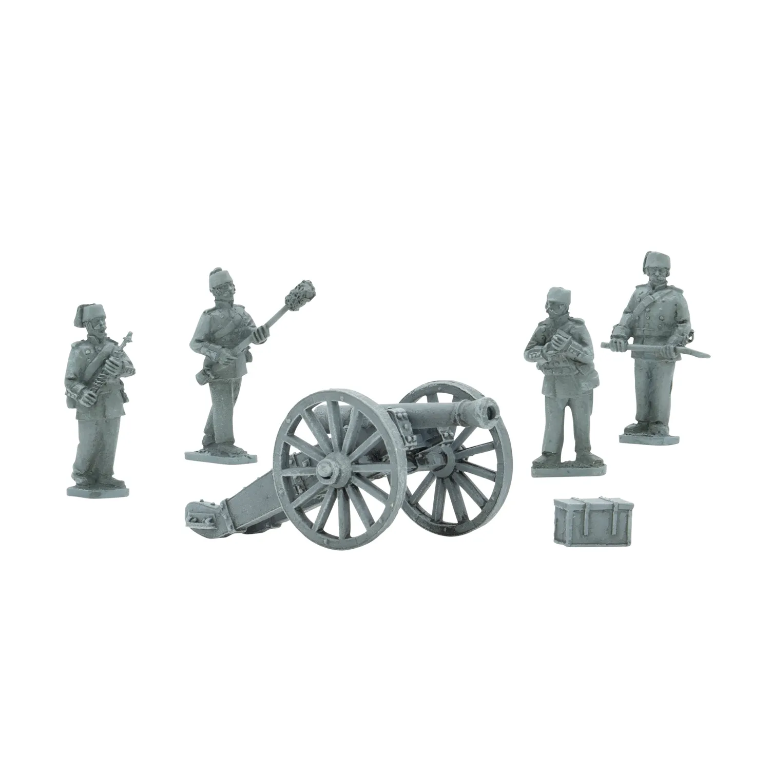 Bolt Action Crimean War Turkish artillery figurine métal