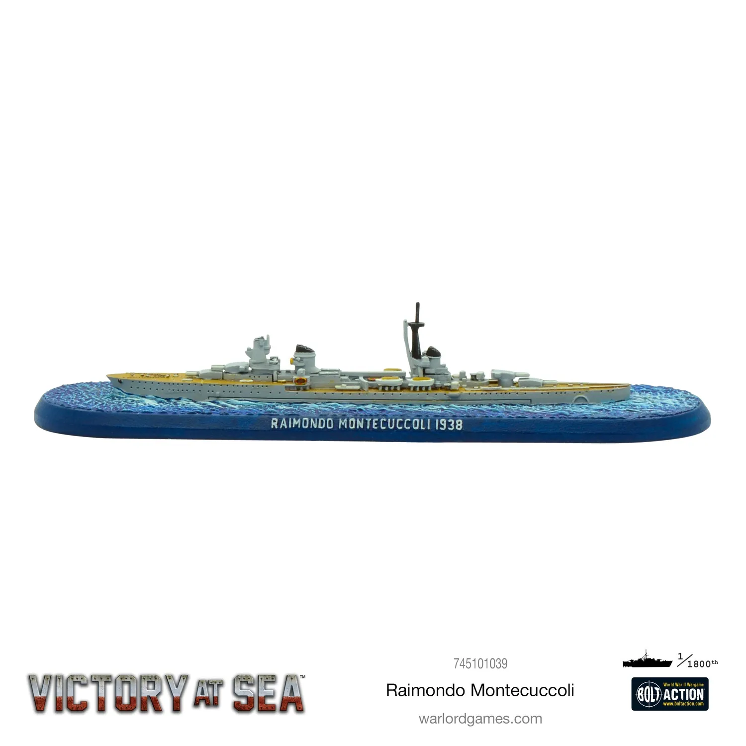Victory at Sea Raimondo Montecuccoli croiseur italien