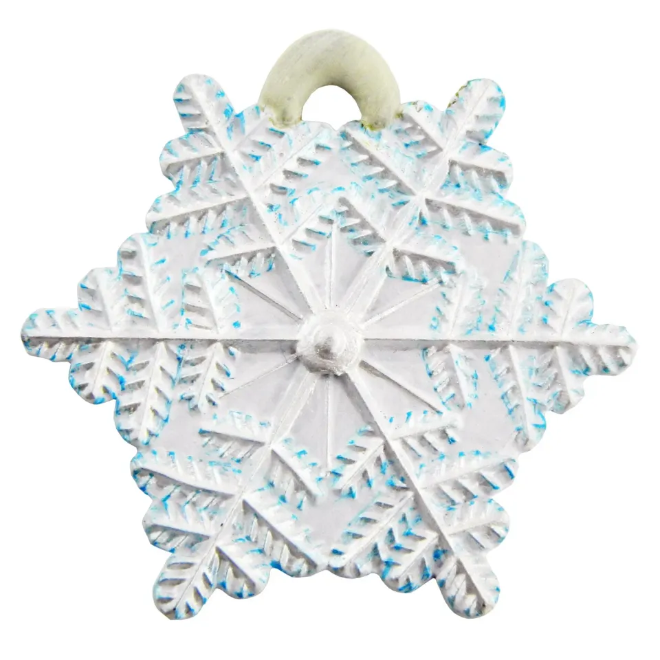 Prince August Flocon de neige PA1921 moule décoration Noël plat légère