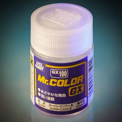 Mr Hobby GX100 Super Clear III vernis brillant