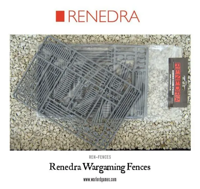 Renedra Wargaming Fences décor barrières 28mm