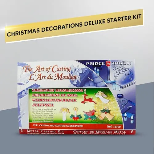 Prince August Kit de départ Deluxe décorations de Noël kit moulage étain