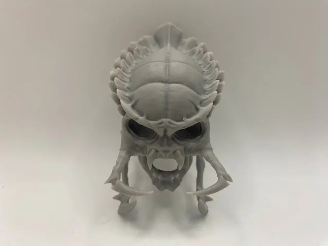 Epic Forge Crâne Predator figurine résine 70 mm