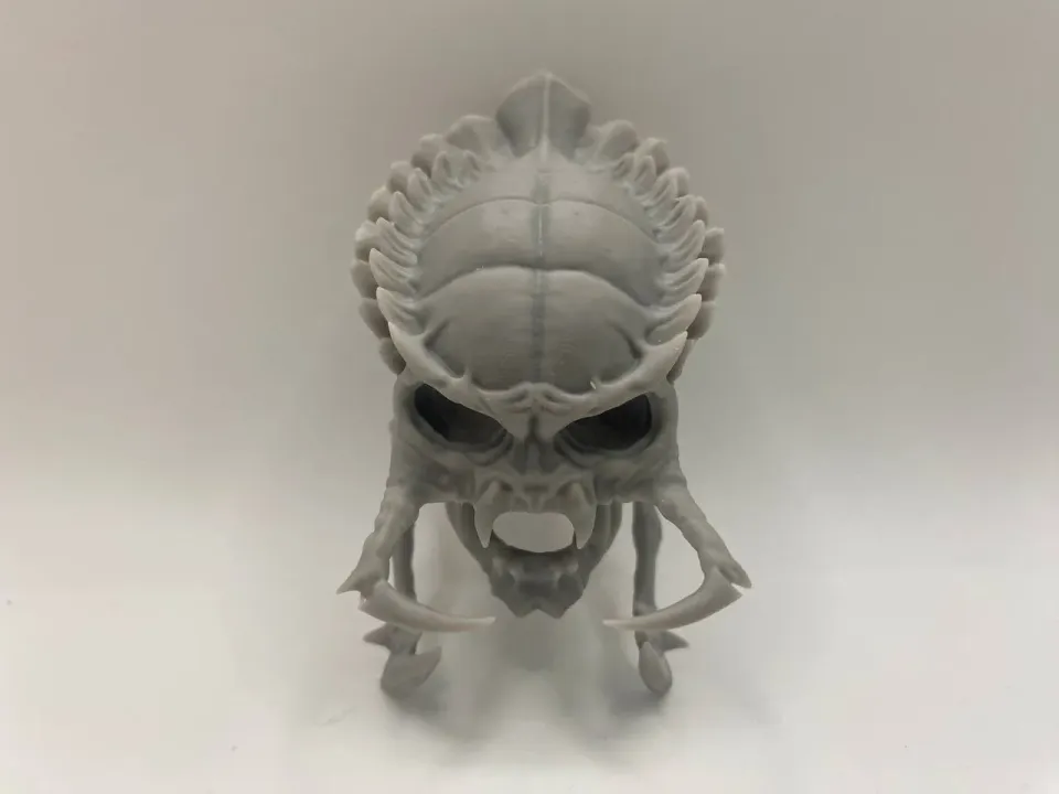 Epic Forge Crâne Predator figurine résine 70 mm