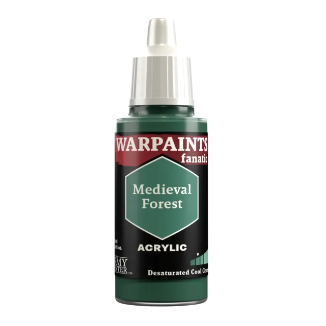 Army Painter Warpaints Fanatic Medieval Forest peinture acrylique 18 ml verte