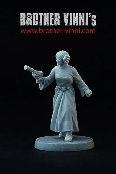Brother Vinni Space Princess figurine résine 35mm