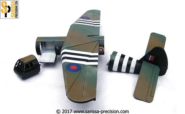 Bolt Action Horsa Glider Group planeurs 3 pièces MDF