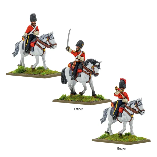 Warlord Games Black Powder Scots Greys figurines commandement métal