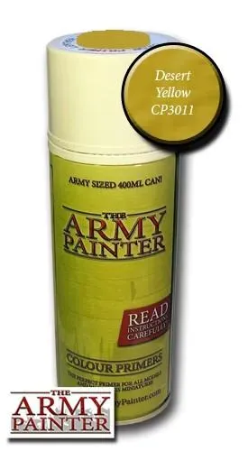 Army Painter Colour Primer Desert Yellow bombe sous-couche