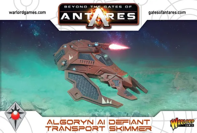 Bolt Action Antares Algoryn AI Defiant skimmer véhicule résine