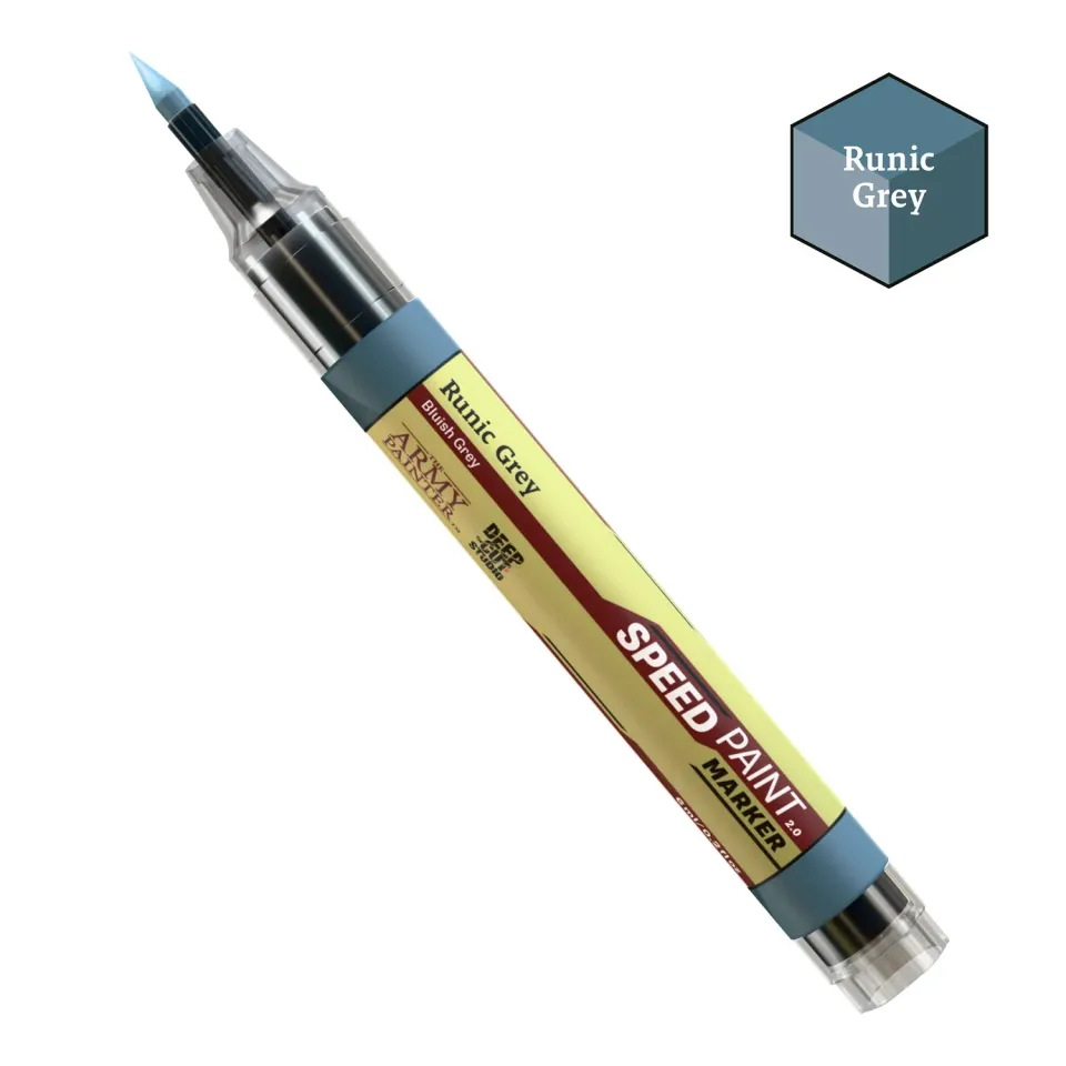 Army Painter Speedpaint Marker Runic Grey marqueur peinture gris