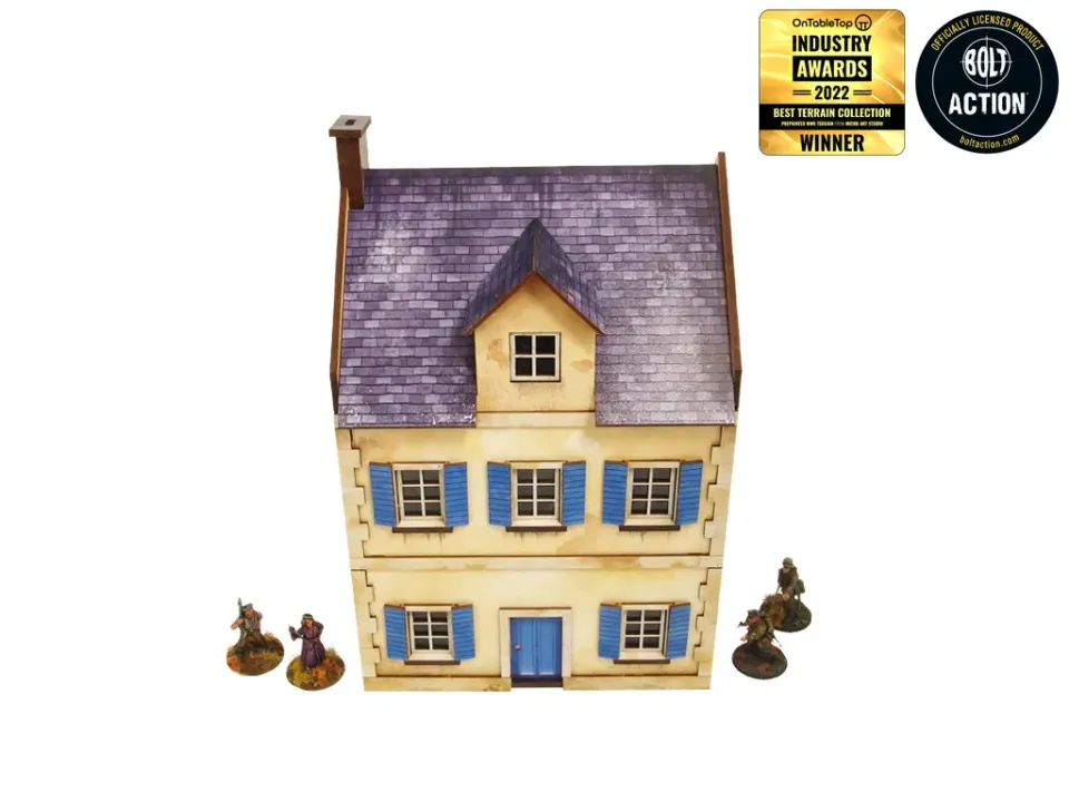 Micro Art Studio Maison de ville coquette décor 28mm