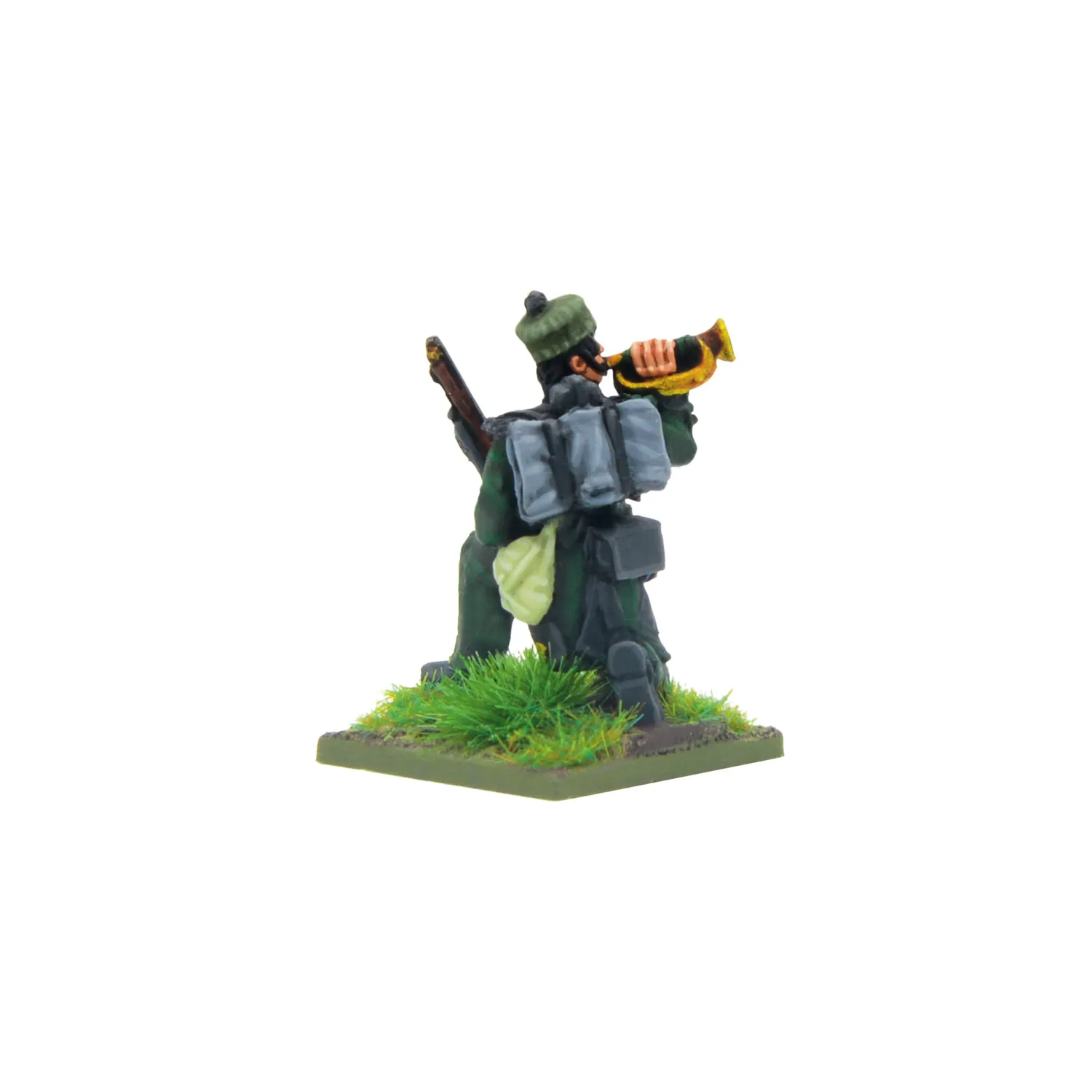 Bolt Action Black Powder Crimean War British Rifle Brigade in forage caps command figurines métal Default