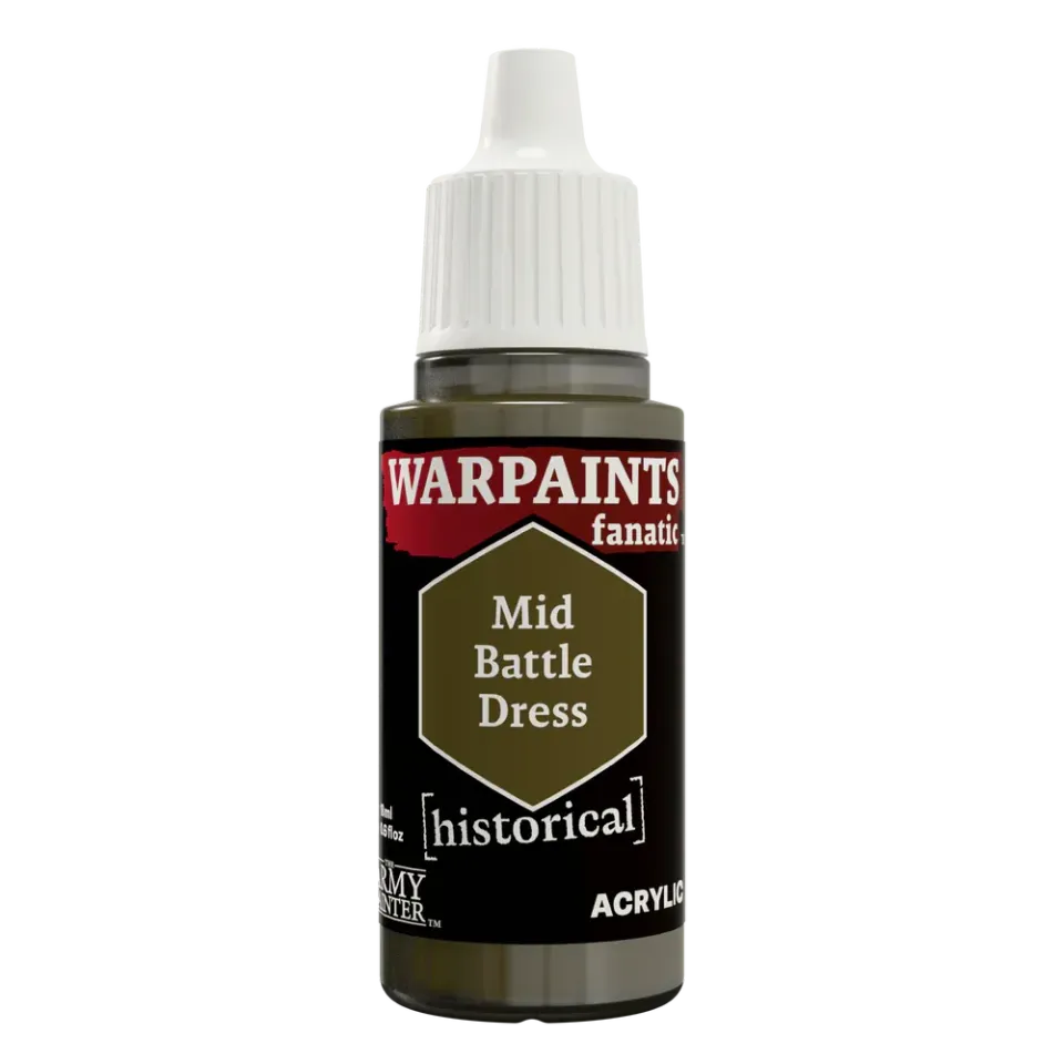 Army Painter Warpaints Historical Mid Battle Dress peinture marron