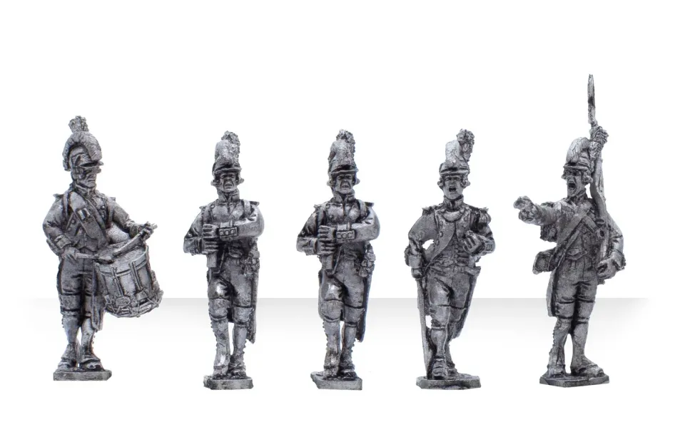 Bolt Action Soldiers of the Ancien Regime Marching figurines 28 mm métal
