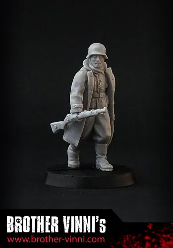 Brother Vinni Soldat Allemand WW2 figurine résine 28mm