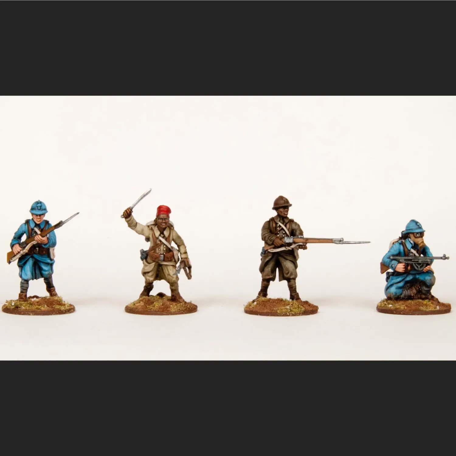 Wargames Atlantic Infanterie française 1916-1940 figurines