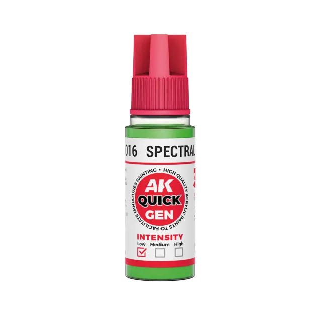 Bolt Action AK QuickGen Acrylic Spectral Green peinture 17 ml