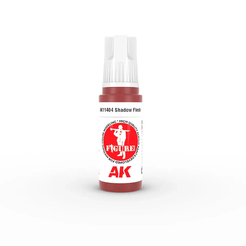 AK Interactive 3Gen Shadow Flesh peinture acrylique 17 ml chair
