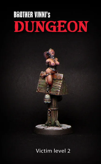 Brother Vinni Cheval de Bois figurine résine 28mm supplice