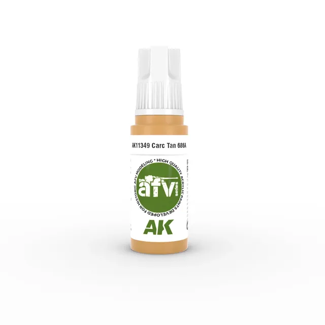 AK Interactive 3Gen CARC Tan 686A peinture acrylique 17ml