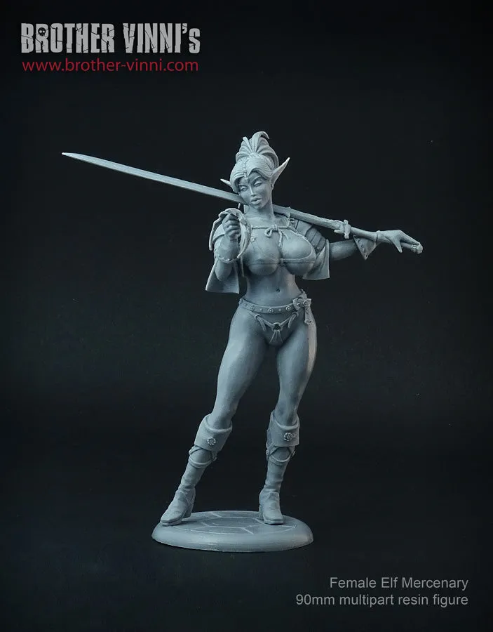 Brother Vinni Elfe Femme figurine résine 90mm pin-up