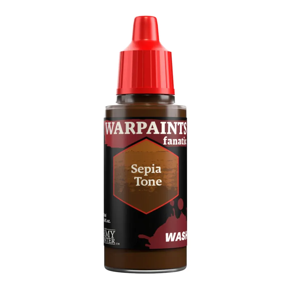 Army Painter Fanatic Wash Sepia Tone lavis 18 ml sépia