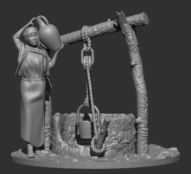 Des Tranchées aux Barricades Village nomade arabe fichiers STL 28mm pack