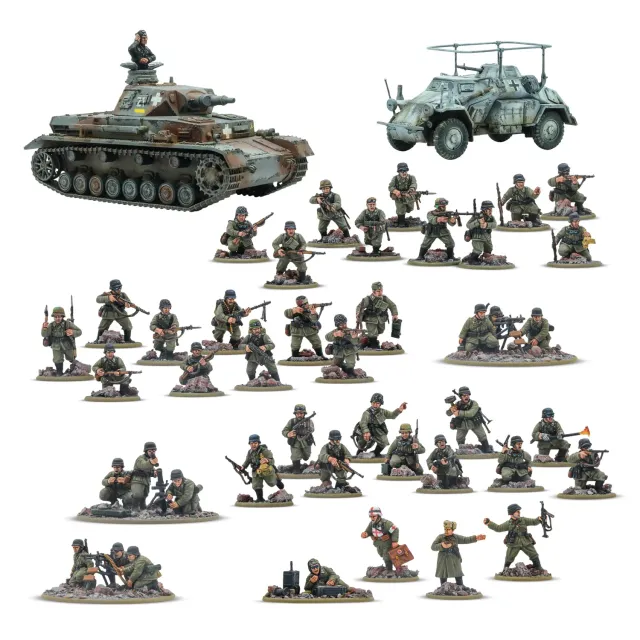 Bolt Action Rattenkrieg armée starter vétérans allemands