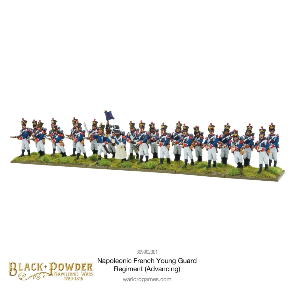 Warlord Games Black Powder Jeune Garde française régiment métal 28mm