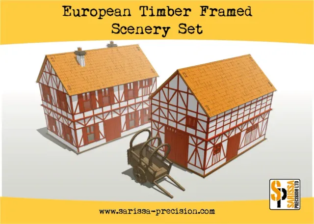 Bolt Action Timber Frame European décor MDF ferme 3 pièces