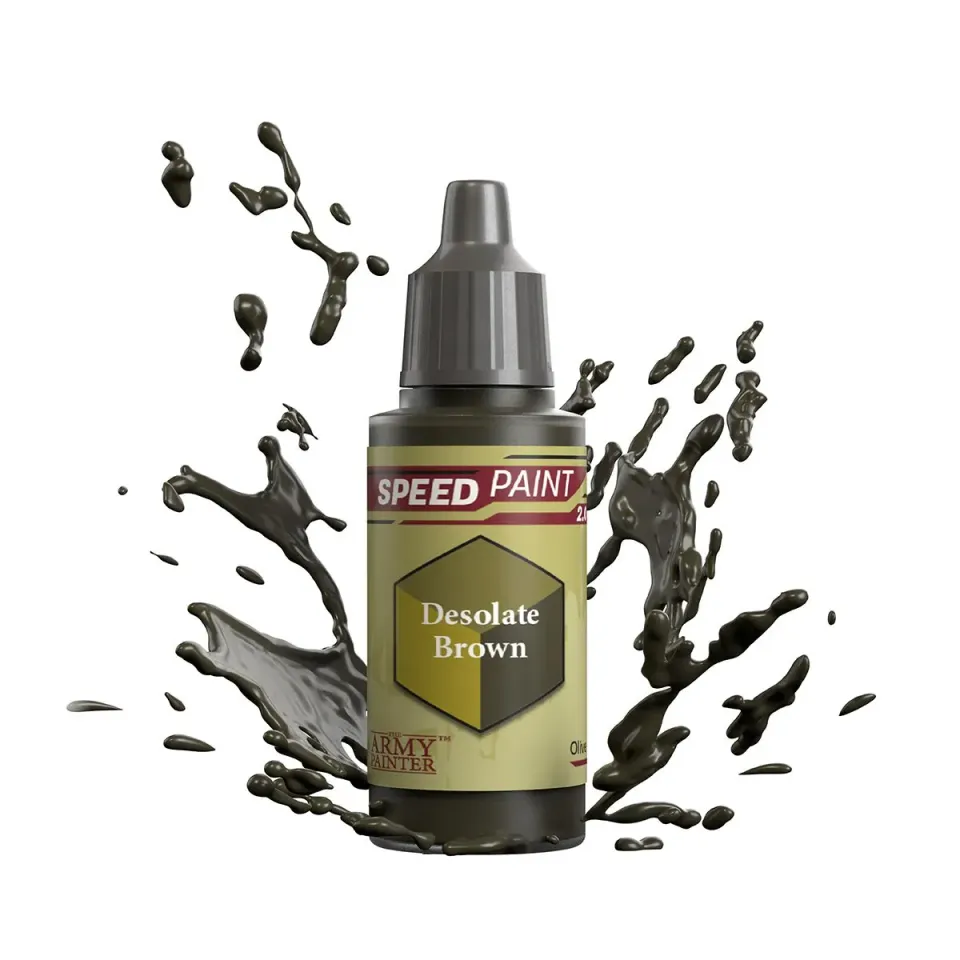 The Army Painter Speedpaint Desolate Brown peinture 18ml marron