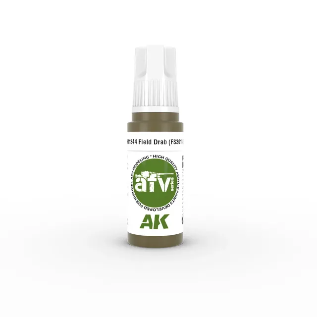 AK Interactive 3Gen Field Drab FS30118 peinture 17ml