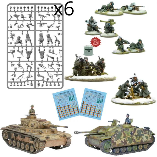 Bolt Action Spanish Blue Division at Krasny Bor bundle armée complète hiver