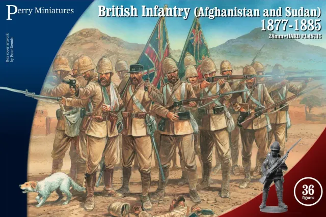 Perry Miniatures British Infantry 1877-1885 boîte 36 figurines