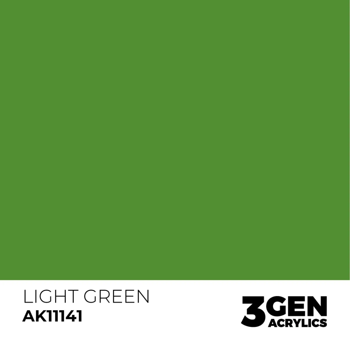 AK Interactive 3Gen Acrylic Light Green peinture vert clair 17 ml