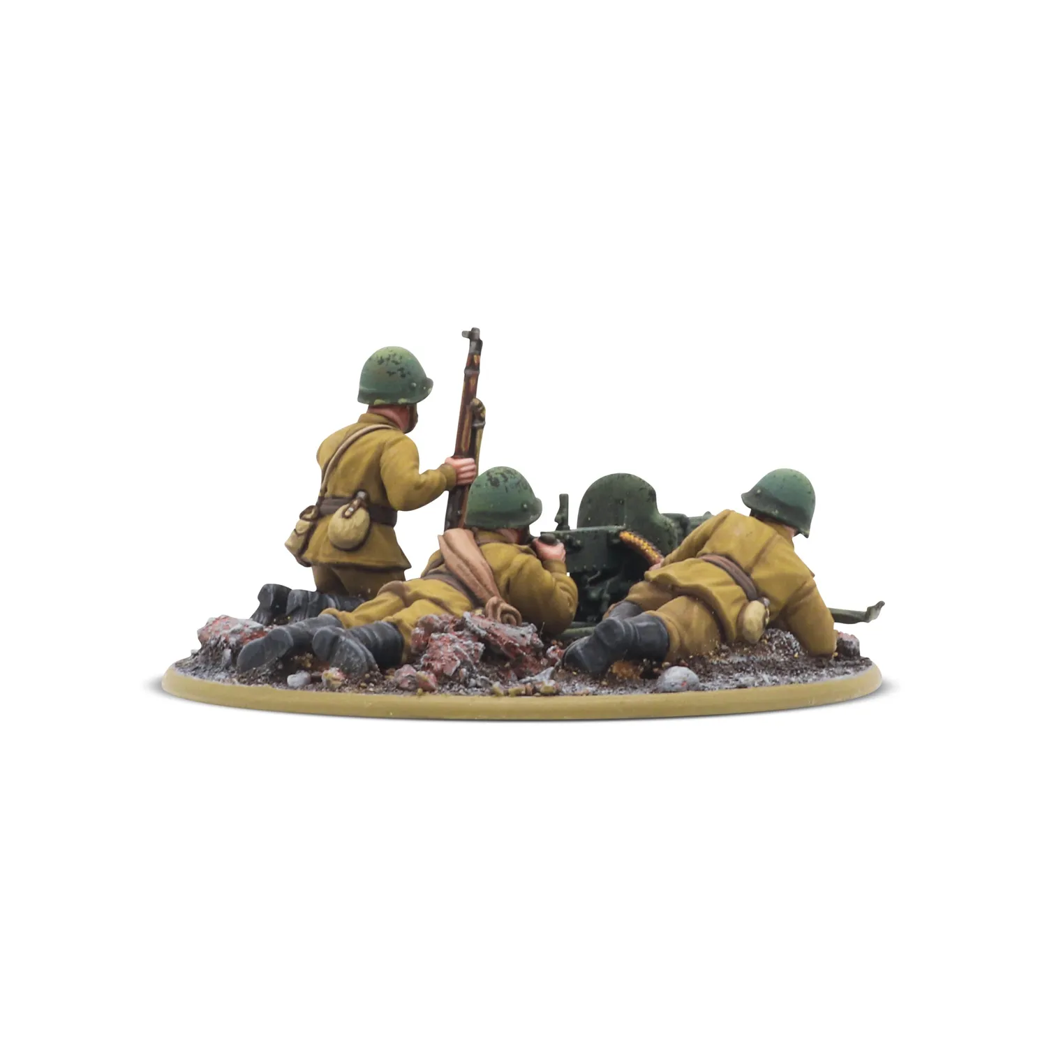 Bolt Action Soviet Army MMG Team équipe MMG soviétique métal