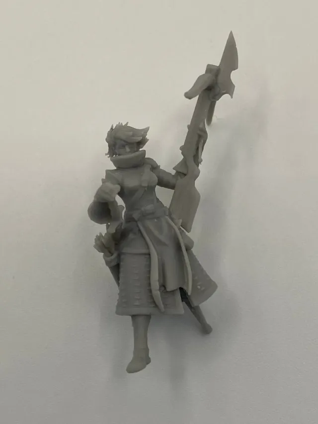 Epic Forge Guerrière Arbalète Géante figurine résine