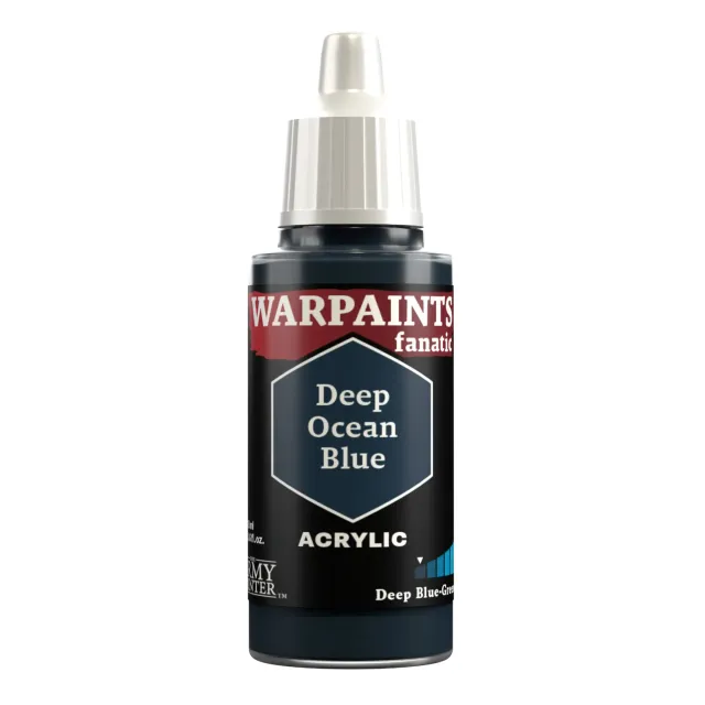 Army Painter Warpaints Fanatic Deep Ocean Blue peinture bleu 18 ml