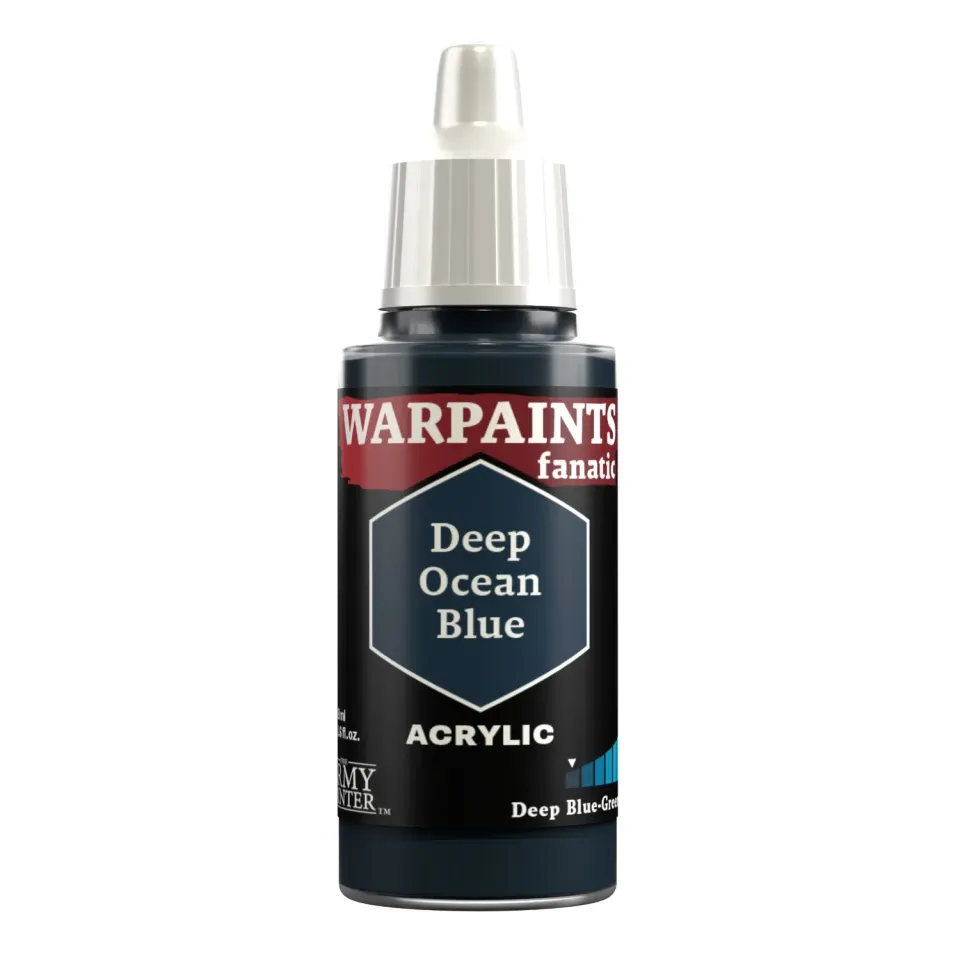 Army Painter Warpaints Fanatic Deep Ocean Blue peinture bleu 18 ml