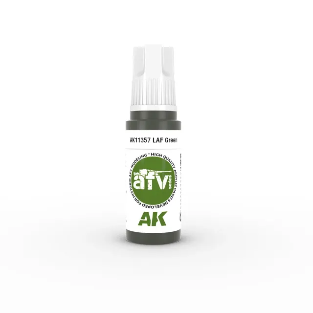 AK Interactive 3Gen Acrylic LAF Green peinture 17 ml acrylique