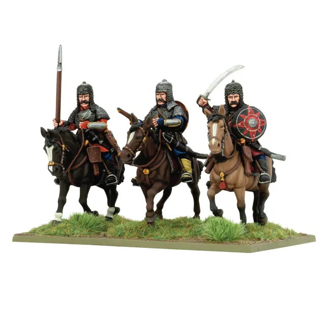 Bolt Action Pike & Shotte Pancerni Heavy Cavalry A figurines métal x3