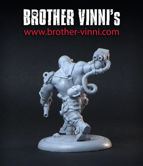 Brother Vinni Ogroid figurine 45mm post-apo résine
