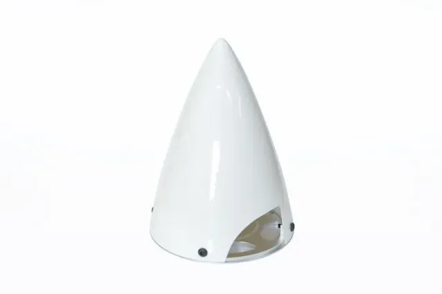 Black Horse Model Ultimate Spinner White 86mm cône d’hélice blanc